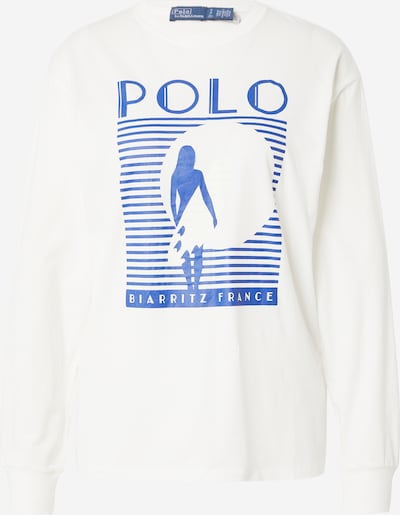 Polo Ralph Lauren Majica 'BIARRTZ' | modra / bela barva, Prikaz izdelka