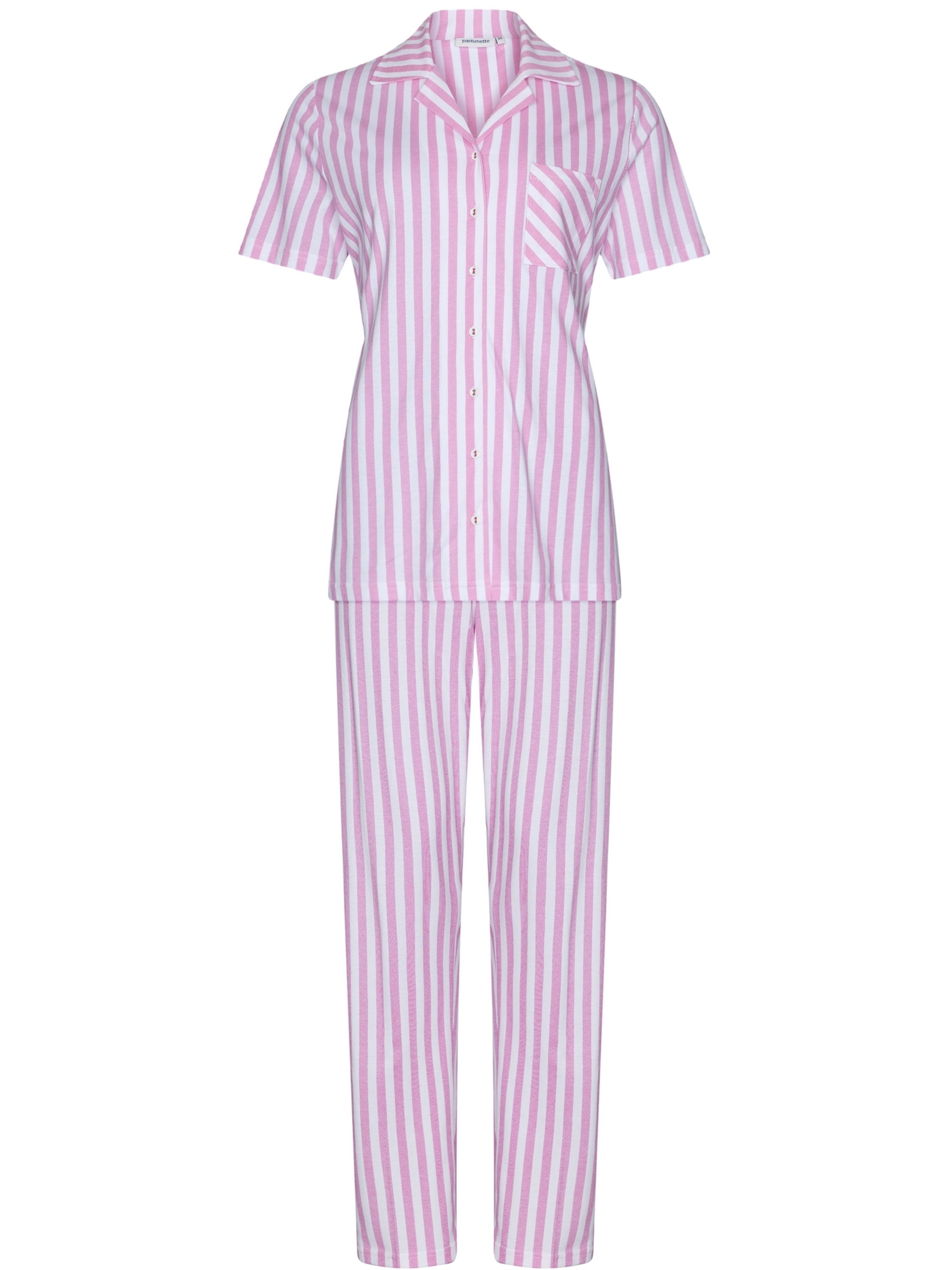 Pastunette Pyjama in Roze: voorkant