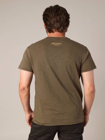 T-Shirt 'Dandy' Deeluxe en marron