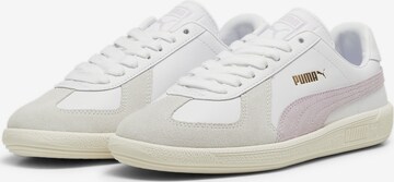 Sneaker low 'Army Trainer' de la PUMA pe alb