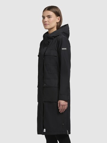 Manteau mi-saison 'Dipa' khujo en noir