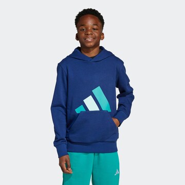 Sweat de sport ADIDAS SPORTSWEAR en bleu : devant