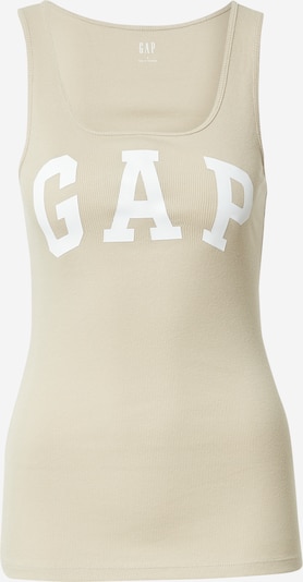 GAP Top in de kleur Beige / Wit, Productweergave