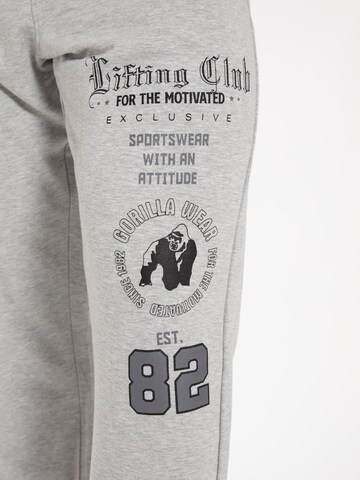 Gorilla Wear Regular Sports trousers 'Colorado' in Grey