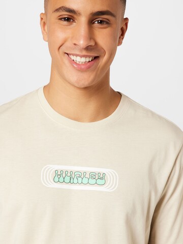 Hurley - Camisa funcionais 'EXPLORE LOST SQUARE' em castanho