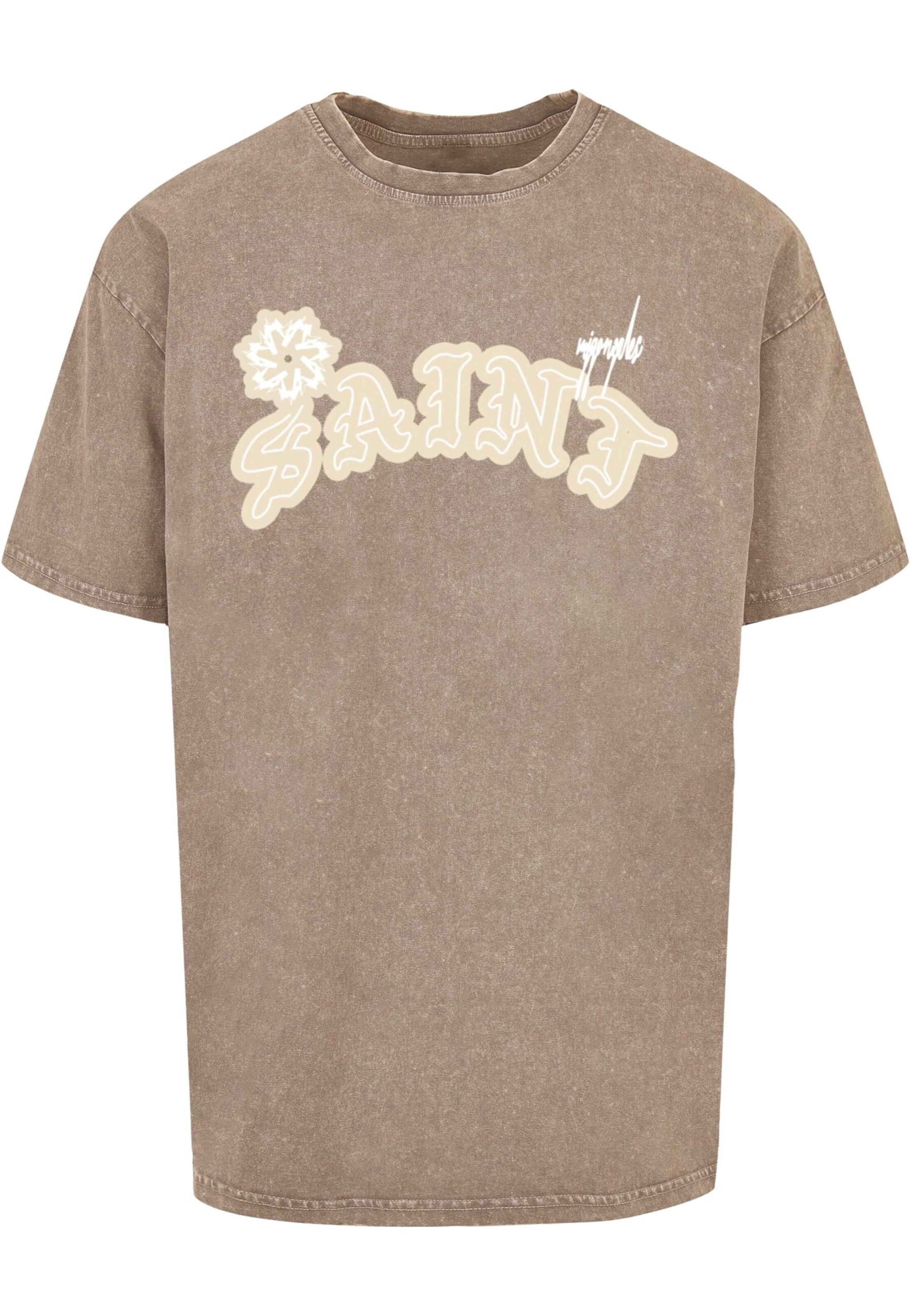 MJ Gonzales Majica 'Saint' | bež barva: sprednja stran