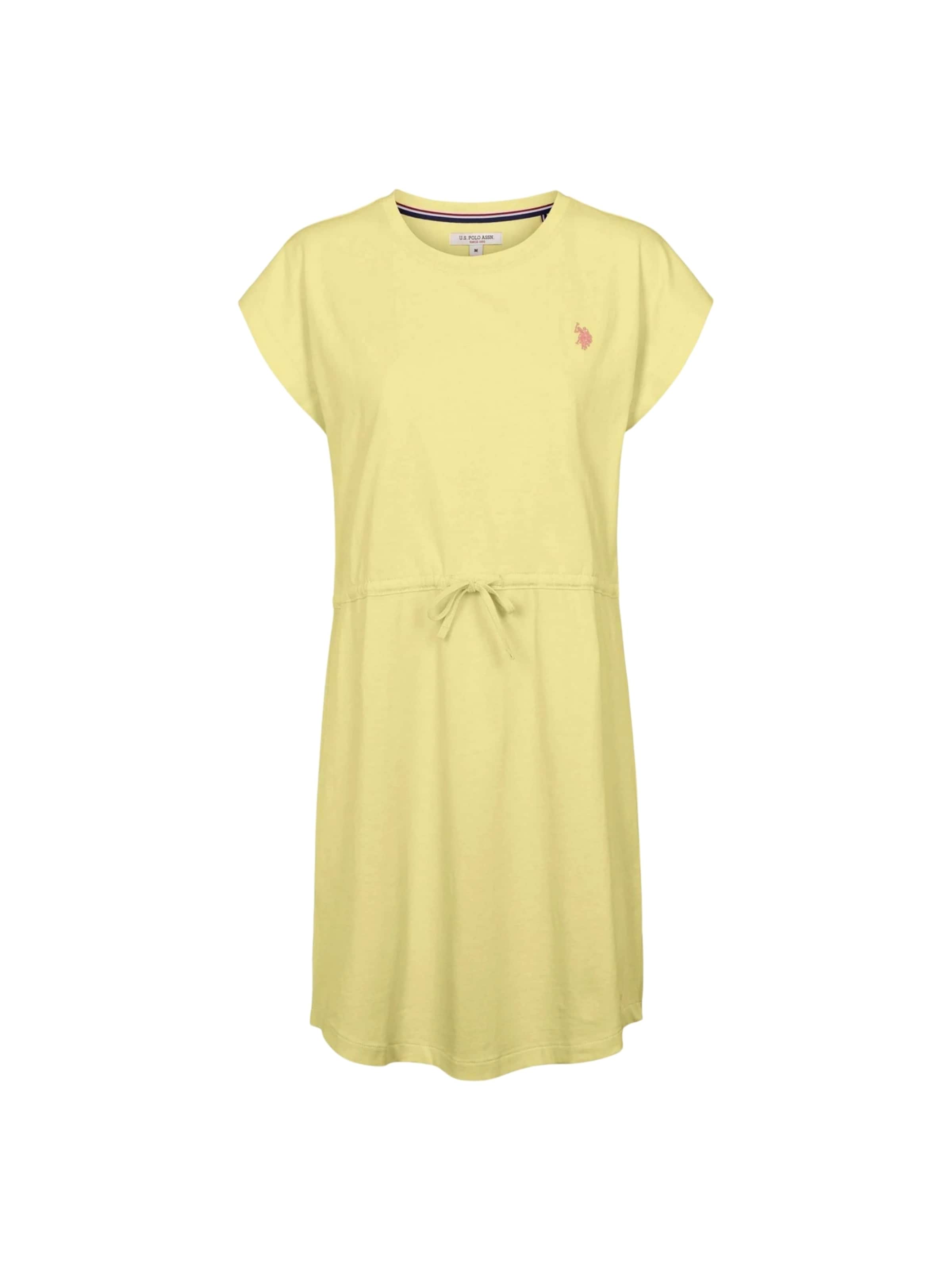 Robe ' UWIda ' U.S. POLO ASSN. en jaune : devant