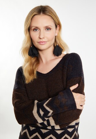 usha FESTIVAL Sweater 'Rakata' in Brown