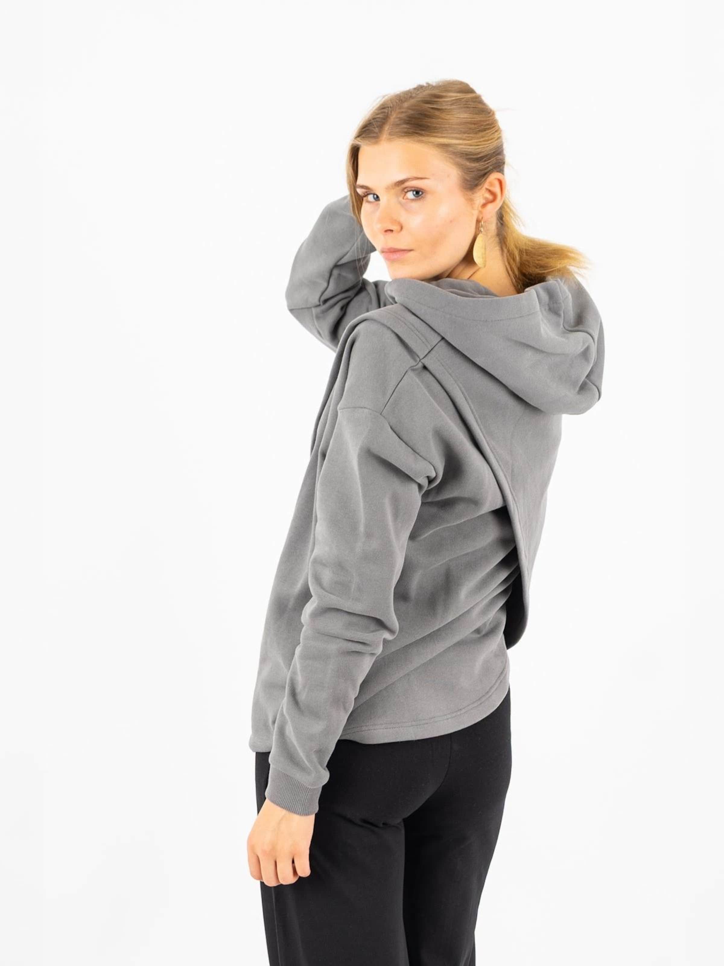 NOORLYS Sweatshirt 'VINGER' in Grey