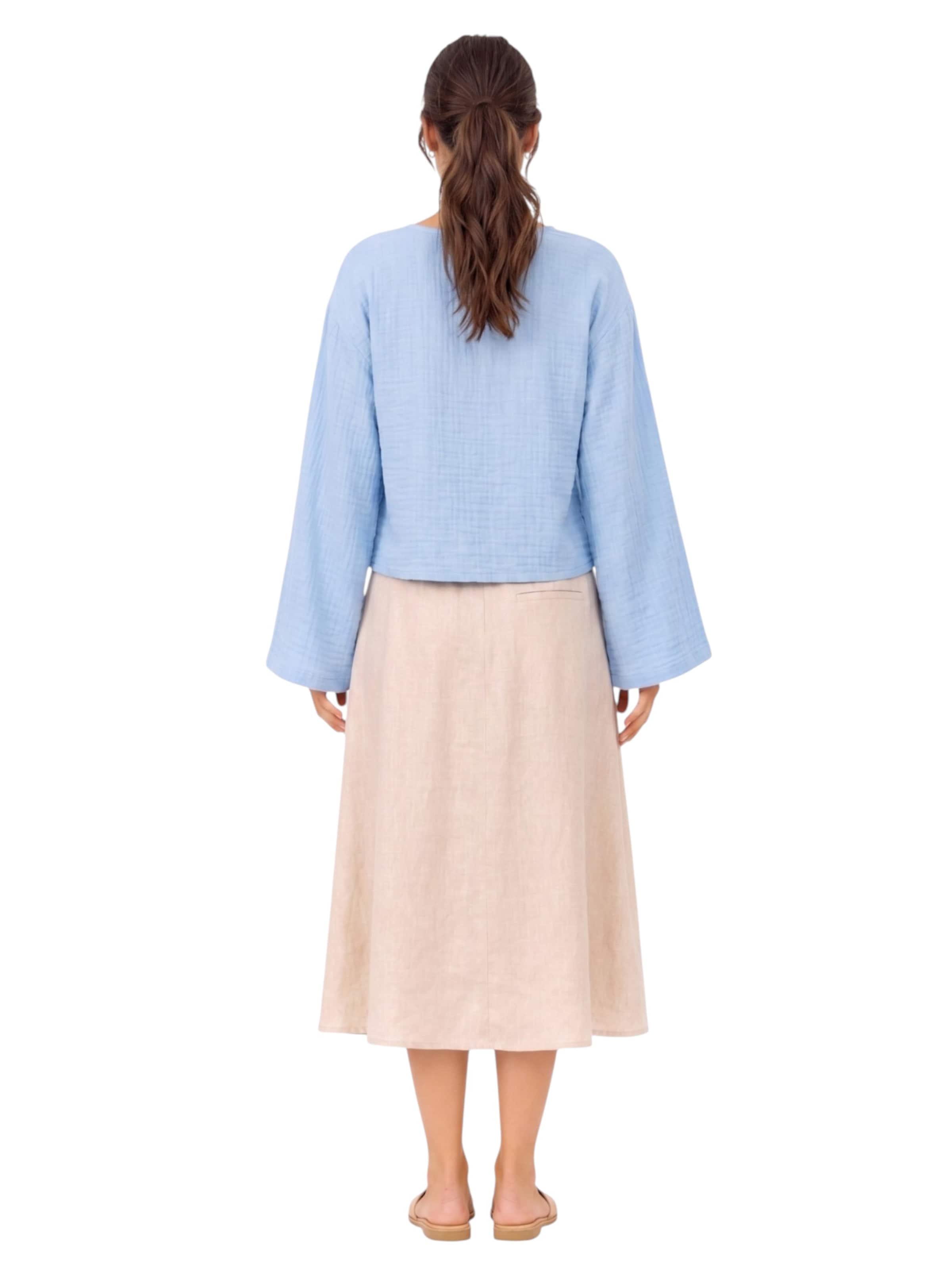 WENOR Blouse 'AVELOA' in Blue