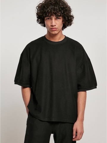 Urban Classics Shirt in Zwart: voorkant