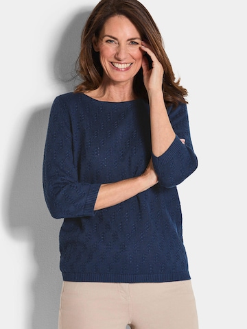 Pull-over Goldner en bleu : devant