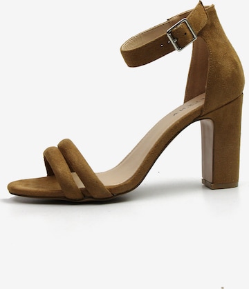 Celena Strap sandal 'Chelsie' in Brown