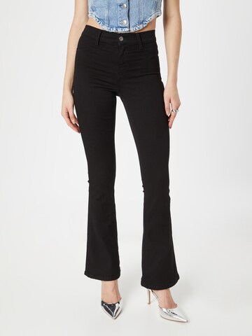 Dorothy Perkins Flared Jeans 'Frankie' in Zwart: voorkant