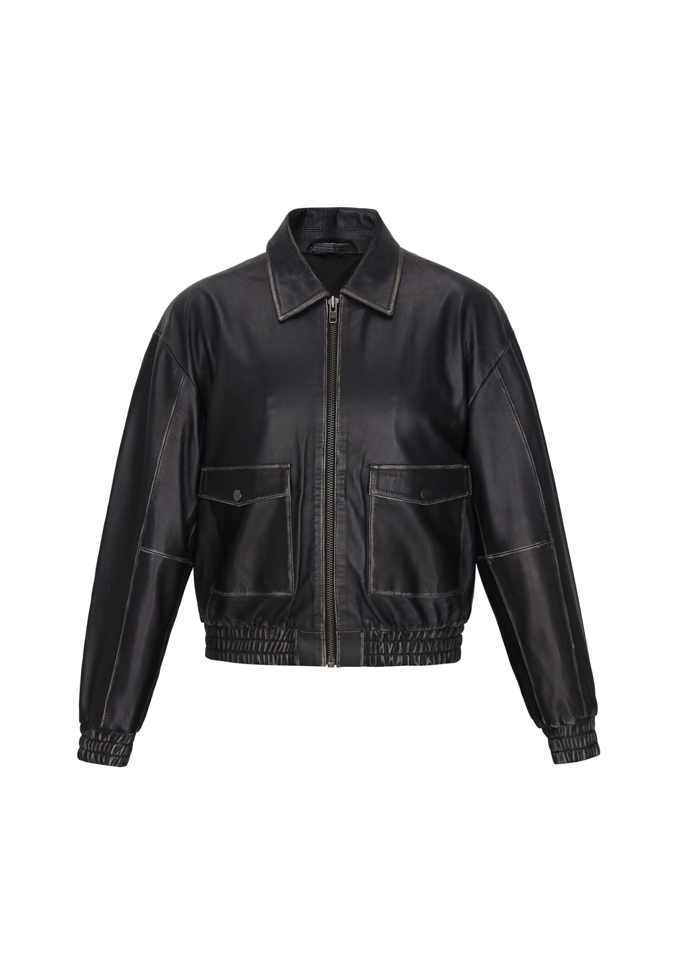 DreiMaster Klassik Between-season jacket in Black: front