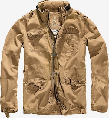 Brandit Between-Season Jacket 'Britannia' in Beige: front