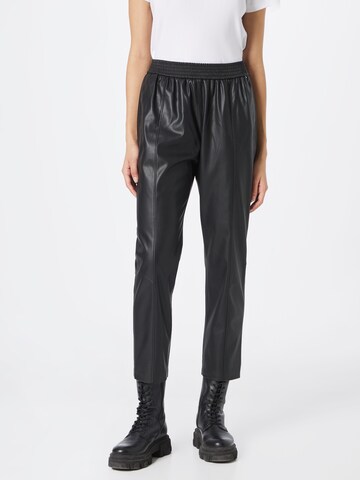 Regular Pantalon 'Taja' BOSS en noir : devant