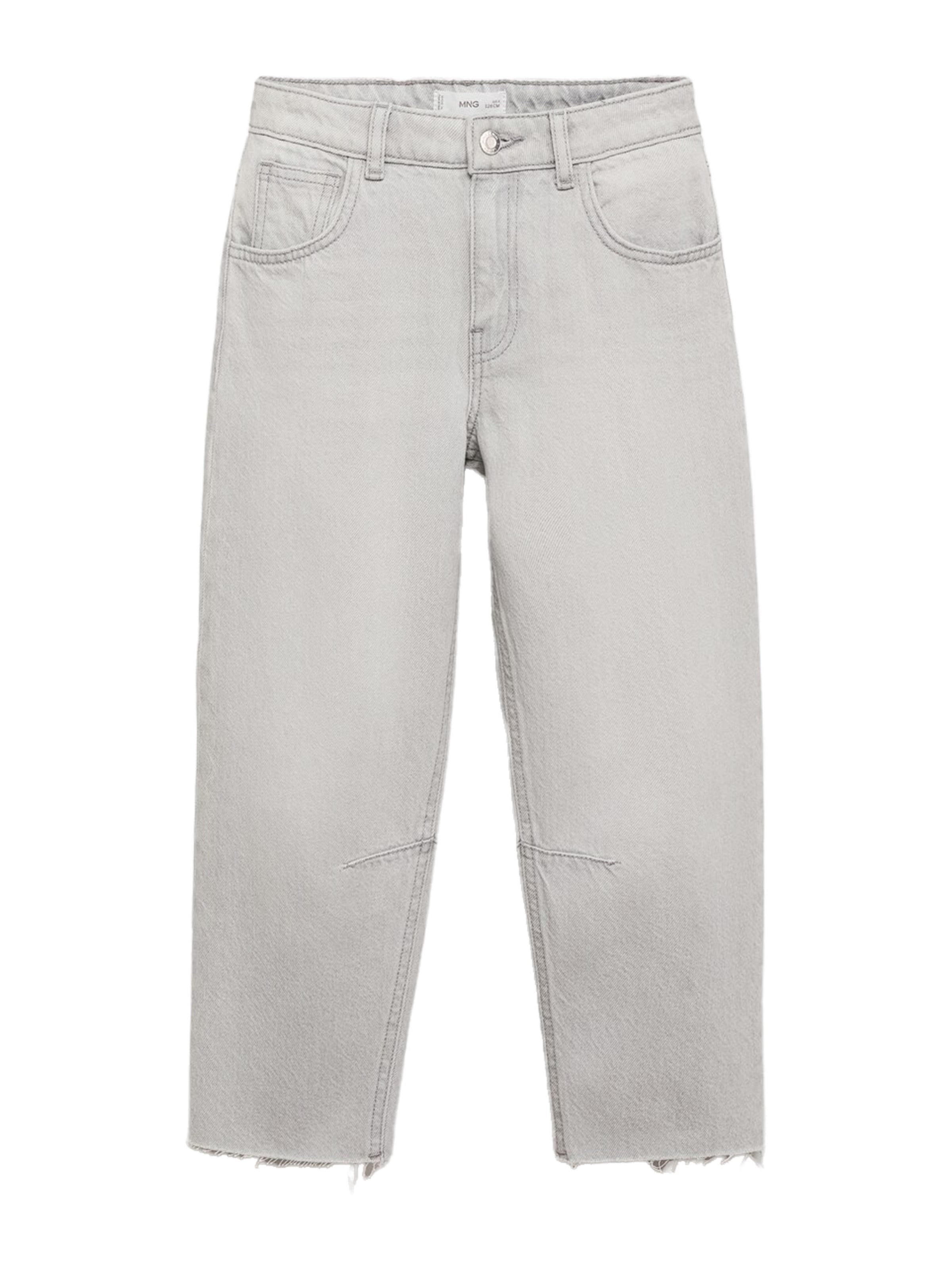 MANGO KIDS Zúžený strih Džínsy - Sivá: predná strana