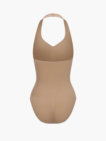 Body modelant 'Neckholder Bodysuit mit Slip' cfab (formerly creamy fabrics) en beige