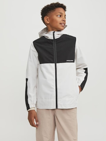 Jack & Jones Junior Performance Jacket in Grey: front