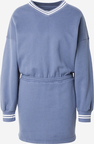 Abercrombie & FitchHaljina - plava boja: prednji dio