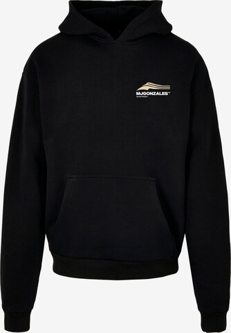 MJ Gonzales Sweatshirt 'Wave V.1' in Schwarz: predná strana