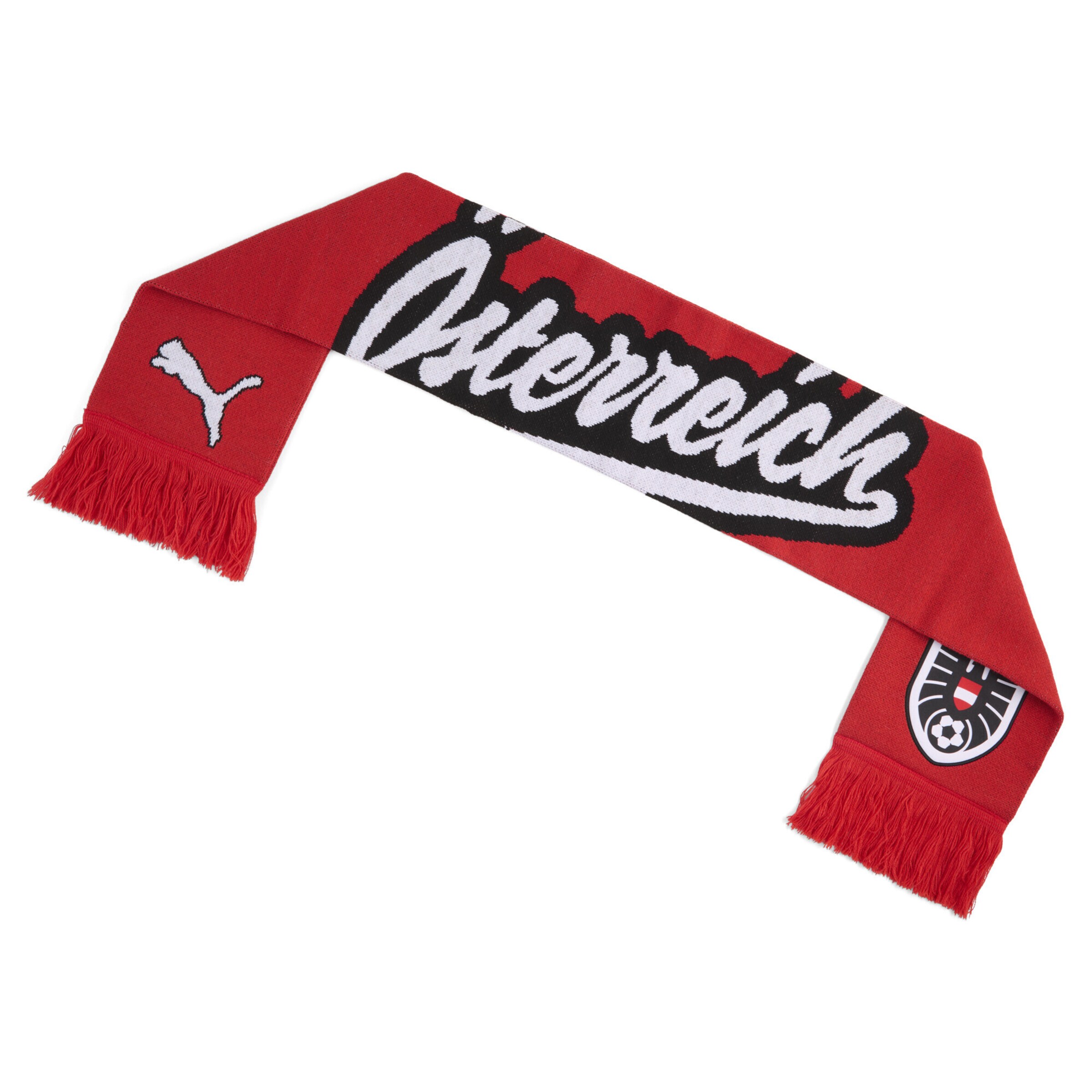 PUMA Sportsjaal 'Österreich' in Rood