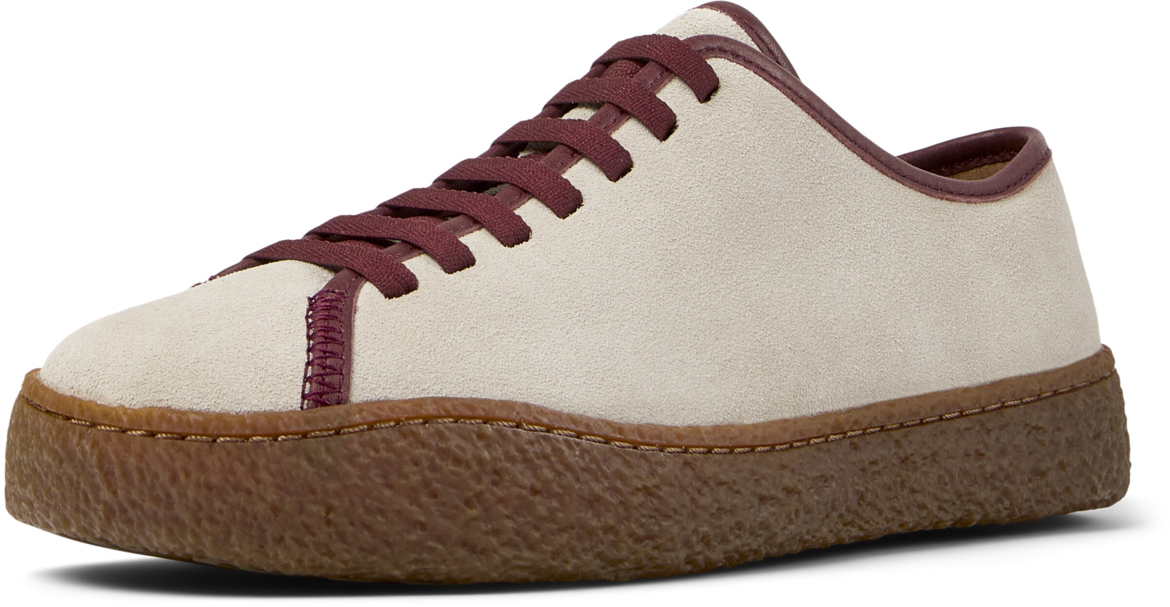 CAMPER Platform trainers ' Peu Terreno ' in Beige: front