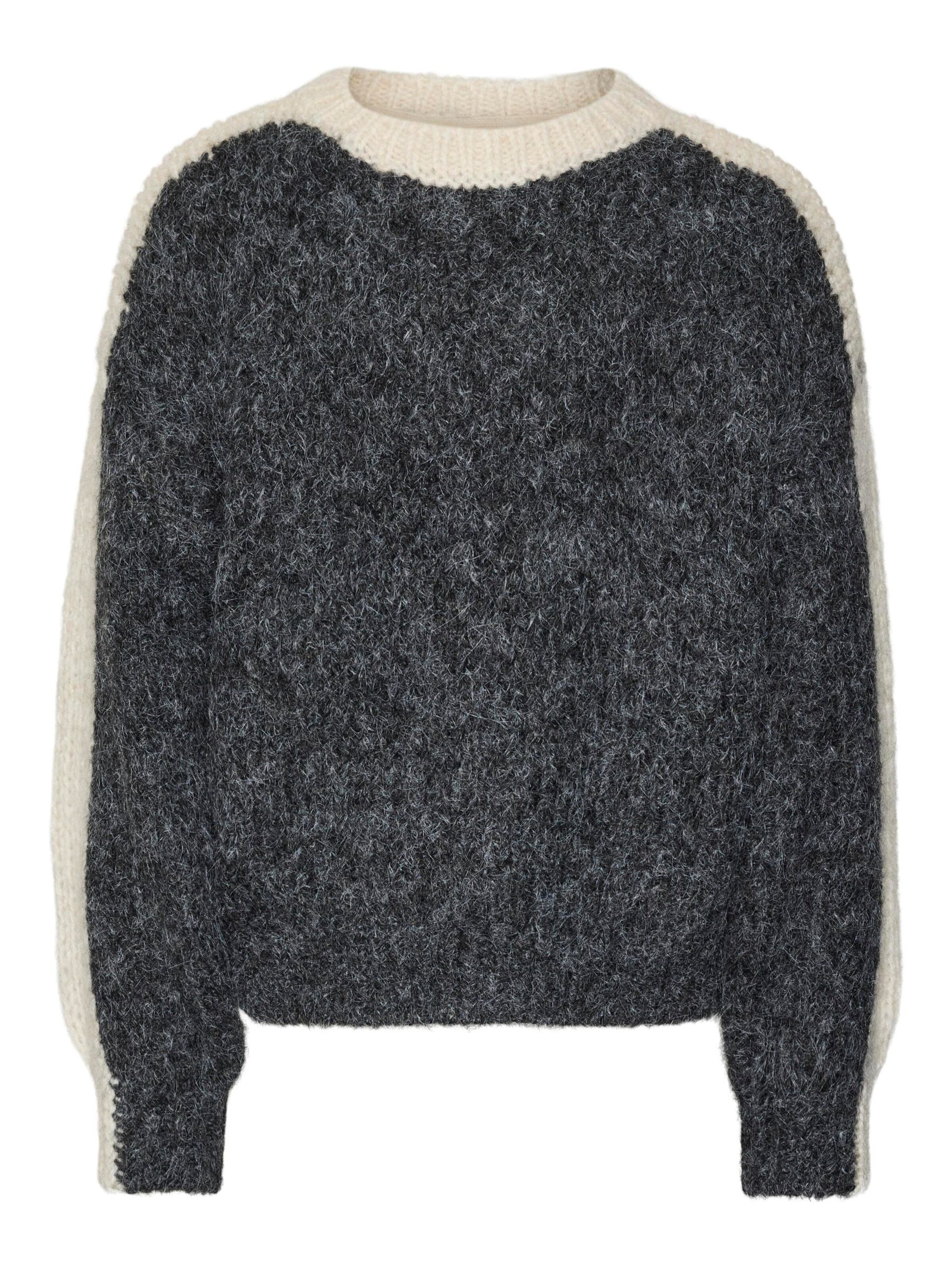 Vero Moda Girl Pullover 'VMCordelia' i grå: forside