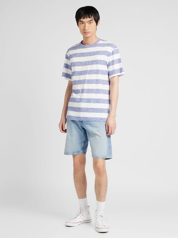 JACK & JONES Majica 'Aruba' | modra barva