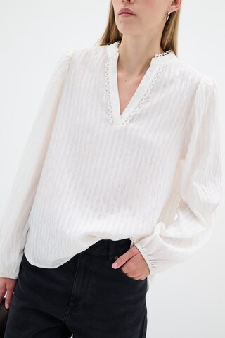 Chemisier 'Derma' InWear en blanc : devant