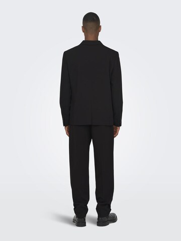 Only & Sons Regular fit Colbert in Zwart
