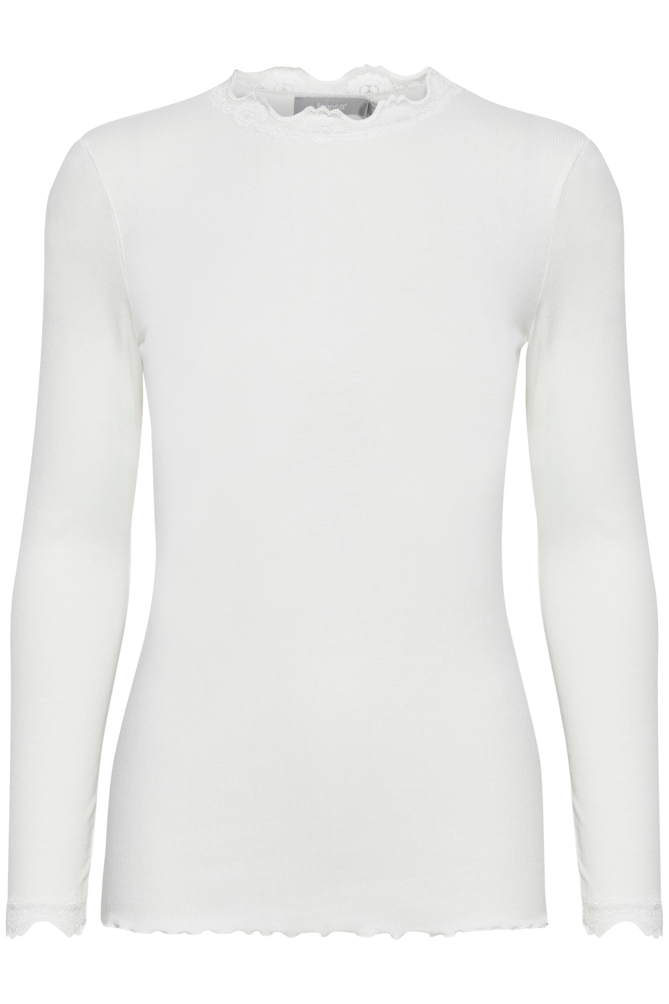 Fransa Shirt 'HIZAMOND' in White: front