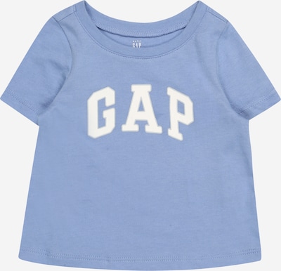 GAP Shirt in de kleur Lichtblauw / Wit, Productweergave