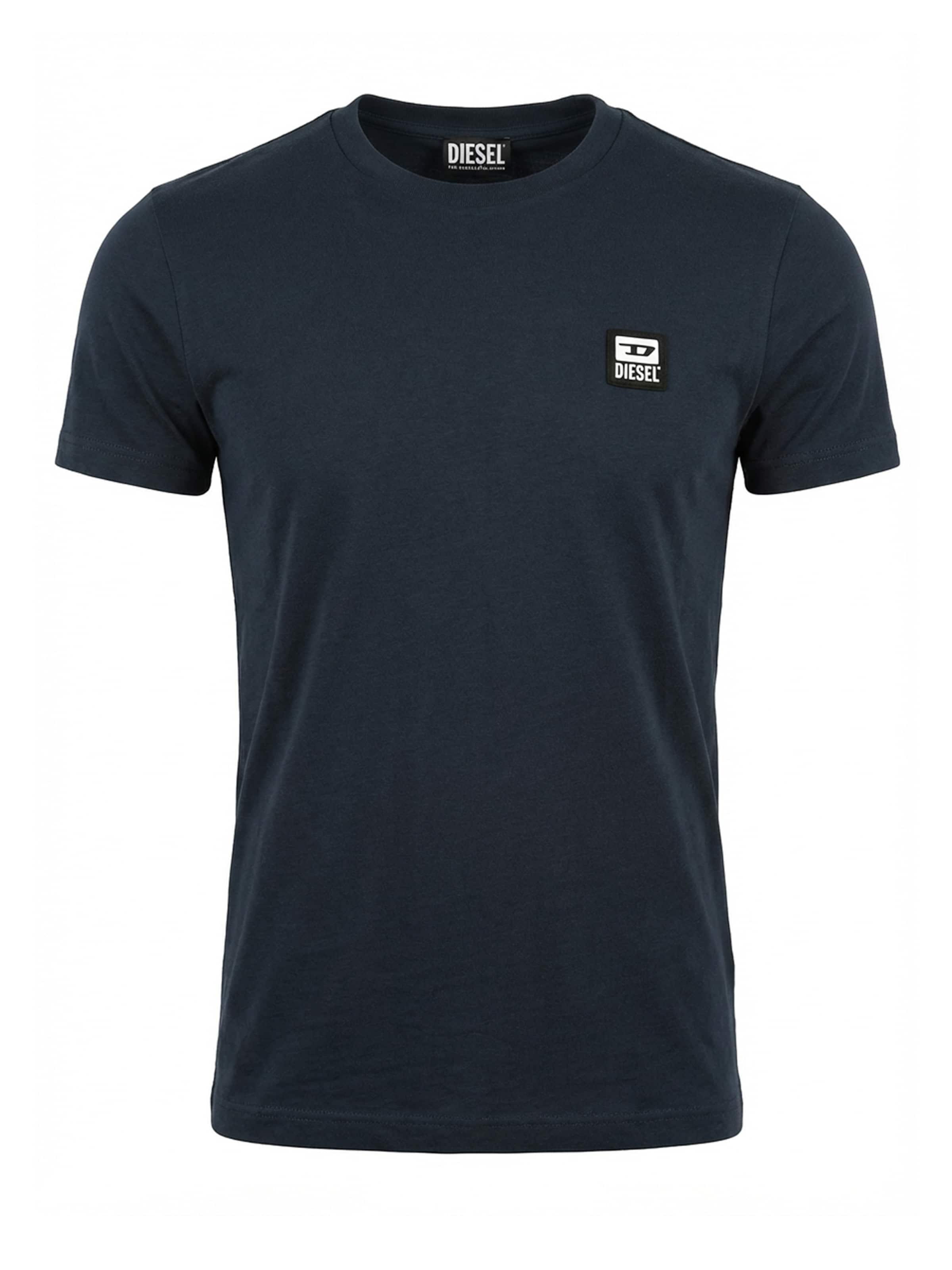 Maglietta 'T-DIEGOS-K30' di DIESEL in blu: frontale