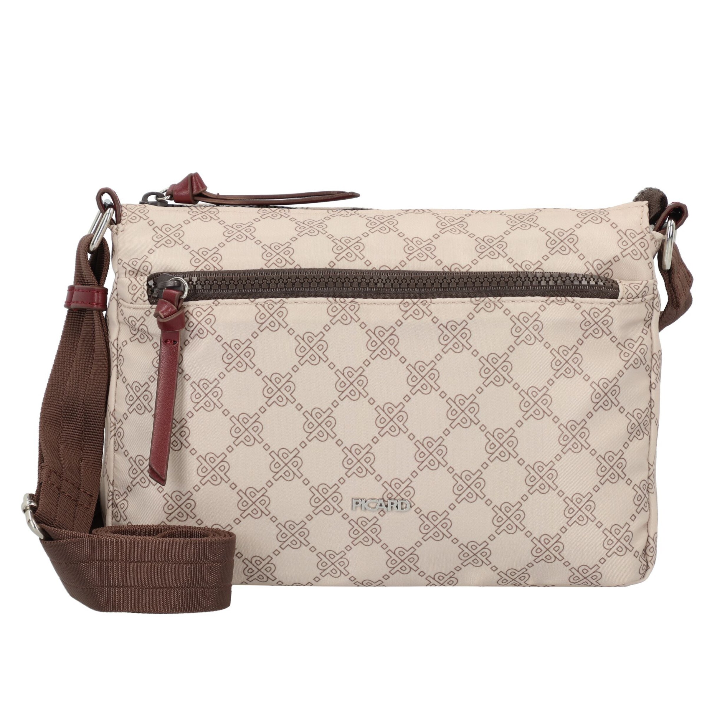 Borsa a tracolla 'Yeah' di Picard in beige: frontale