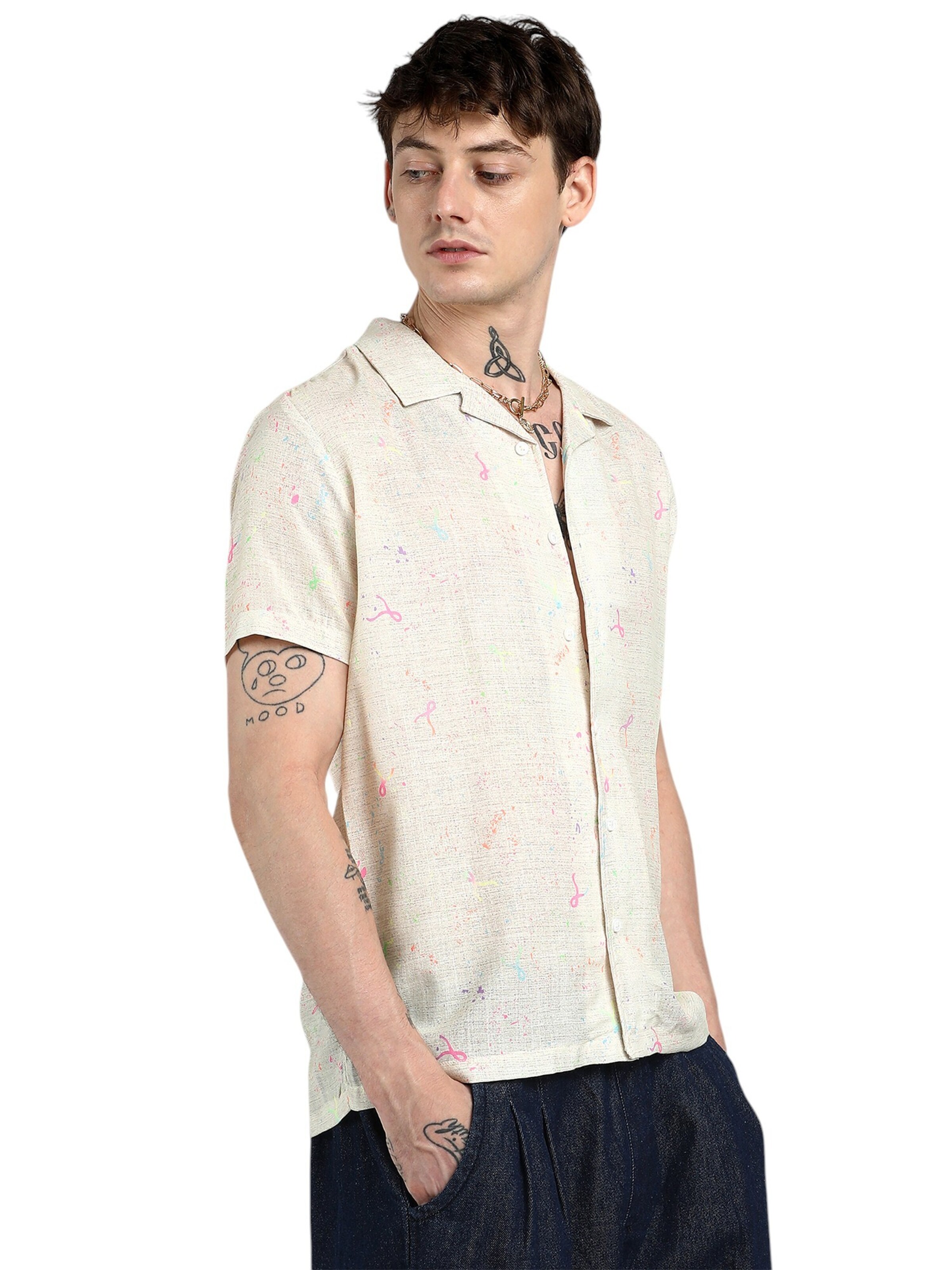 Campus Sutra Rovný strih Košeľa 'Tansy' - Biela