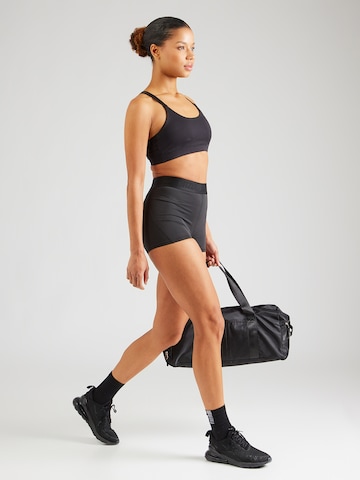 MIZUNO Skinny Fit Спортен панталон 'Core Impulse' в черно