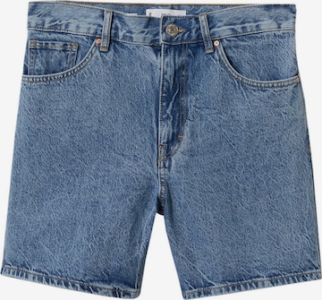 Jeans 'ZAIDA' de la MANGO pe albastru: față