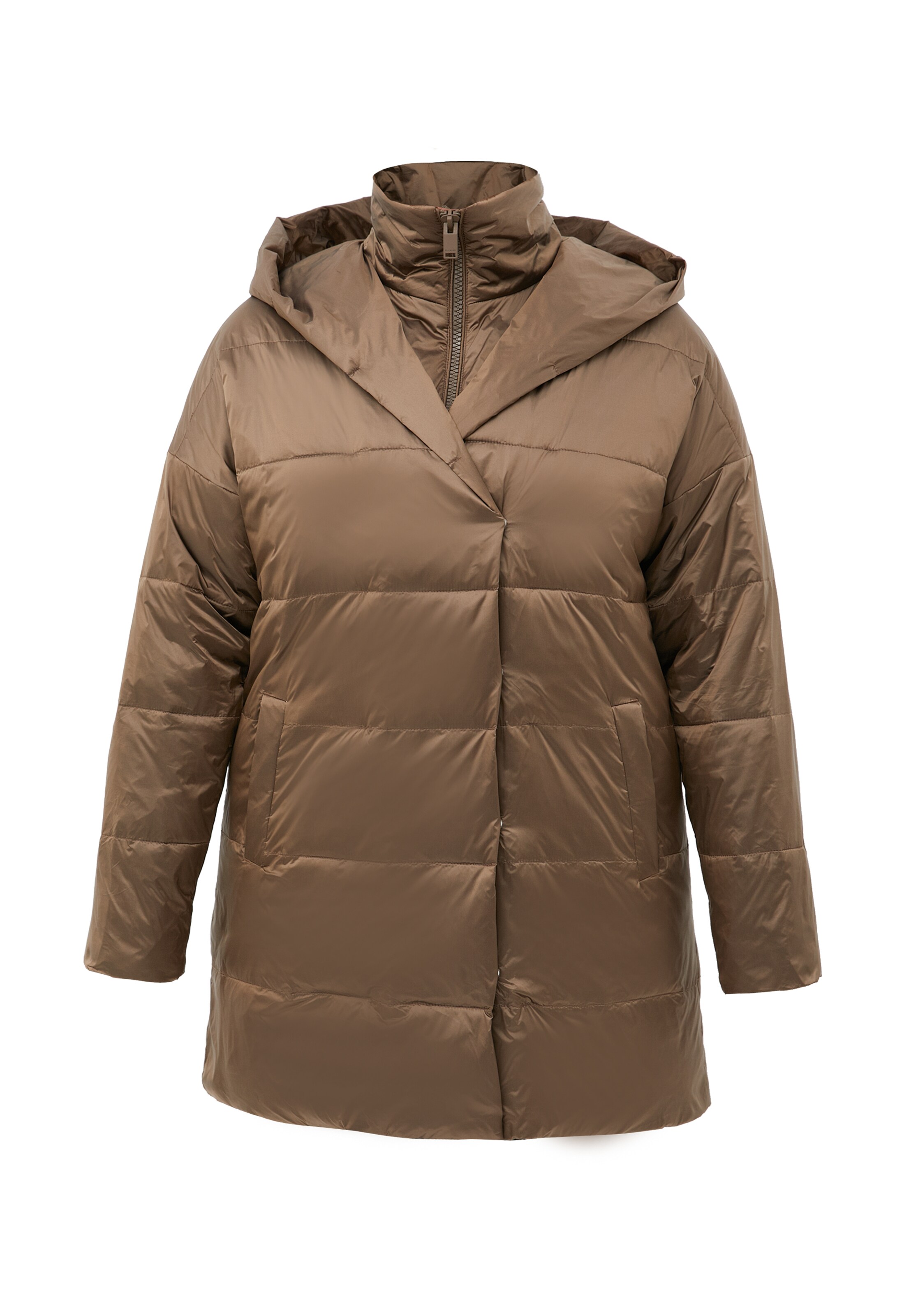 Finn Flare Between-season jacket in Brown: front