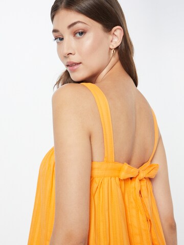 Warehouse Kleid in Orange