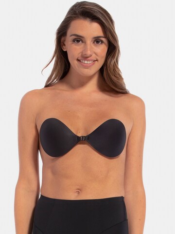 MAGIC Bodyfashion Bra 'Backless Beauty' in Black: front