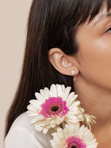 Hey Happiness Ohrringe 'Petal Blossom' in Silber