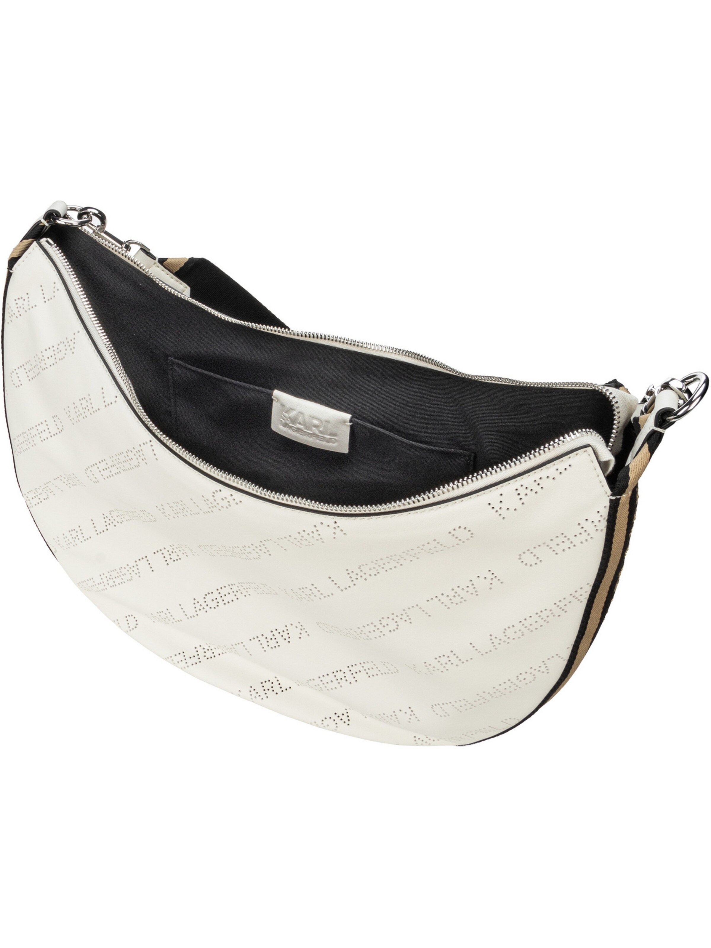 Karl Lagerfeld Schoudertas 'Moon' in Wit