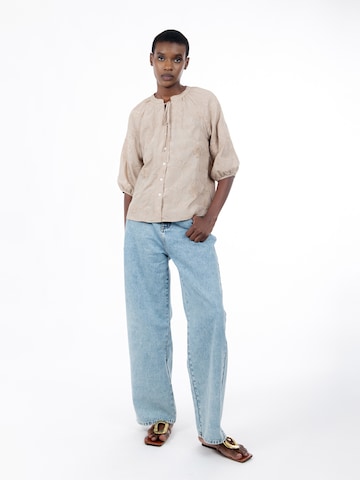 Influencer - Blusa en beige