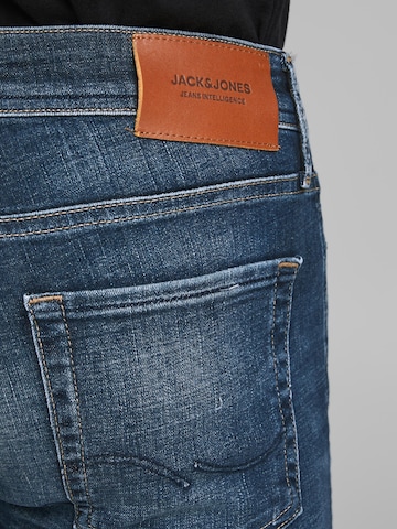 JACK & JONES Kitsas Teksapüksid 'Liam', värv sinine