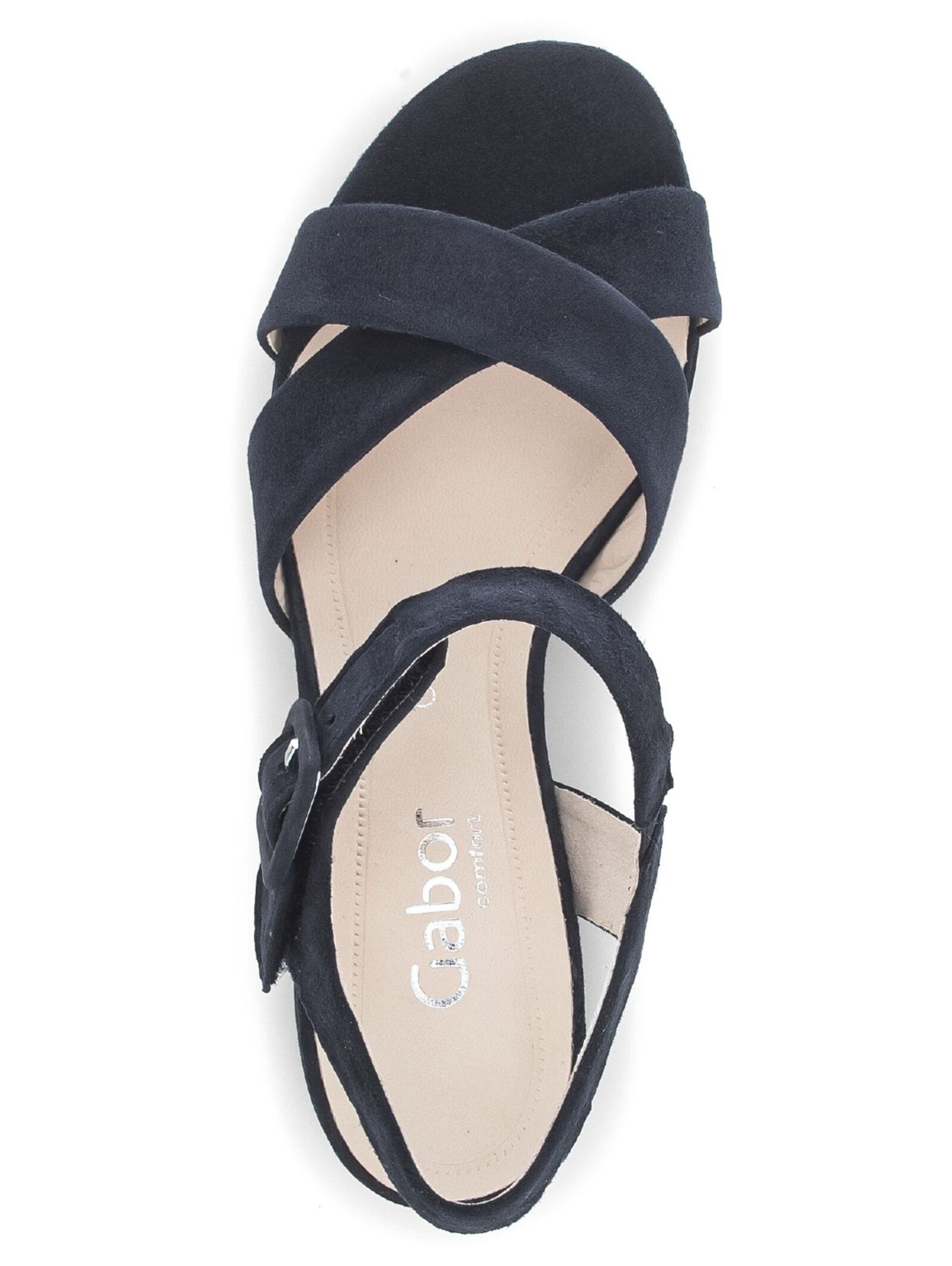 GABOR Sandalen met riem in Blauw