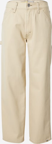 LEVI'S ® Loose fit Jeans 'Silvertab Baggy Carpenter' in Beige: front