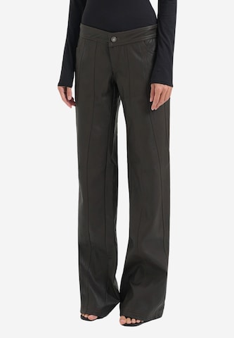 OW Collection Regular Broek 'Jade' in Zwart