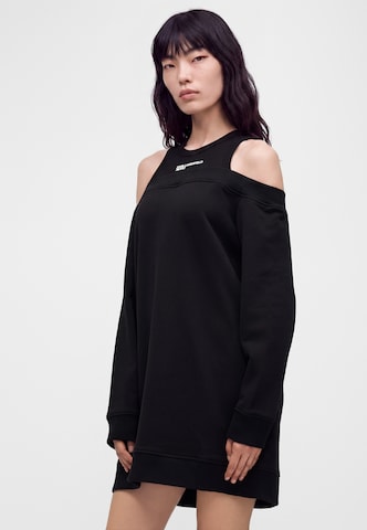 KARL LAGERFELD JEANSHaljina - crna boja: prednji dio